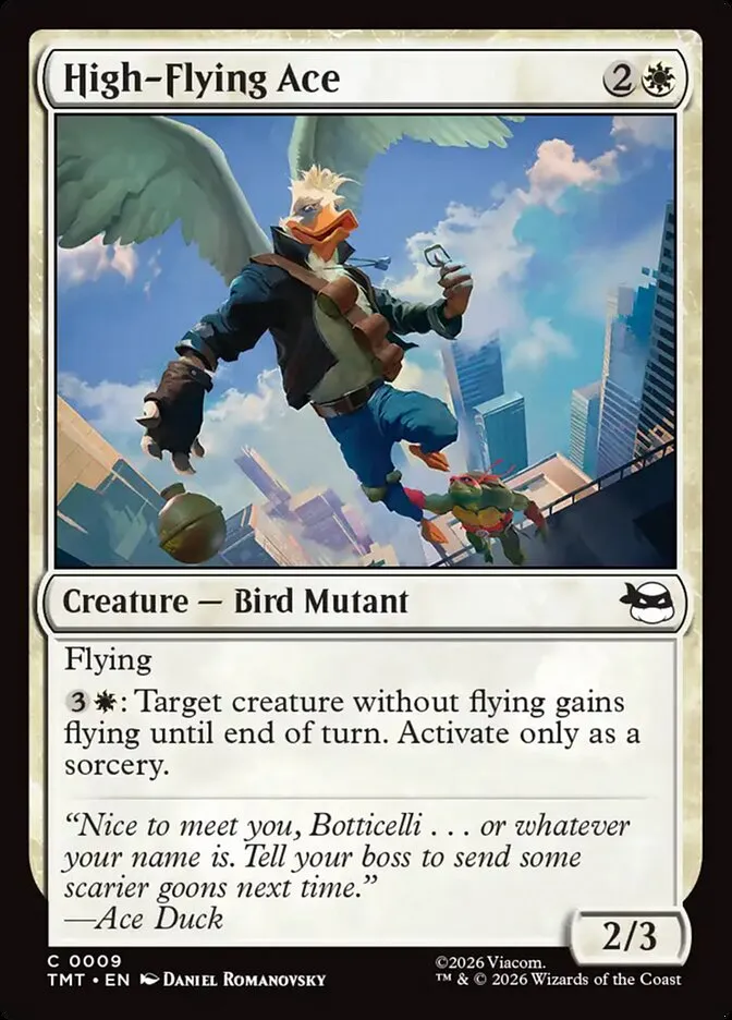 High-Flying Ace Front Face