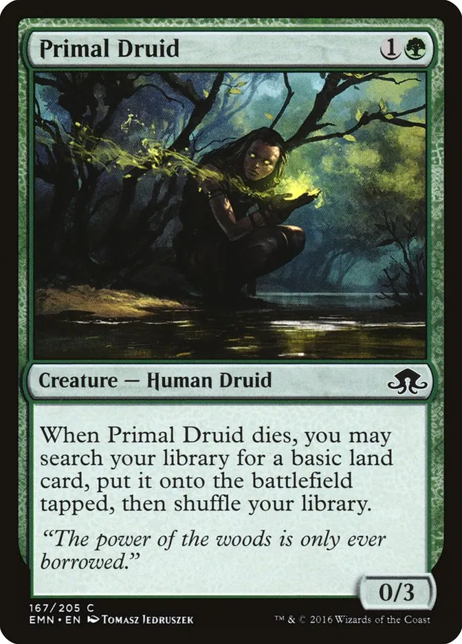 Primal Druid Front Face