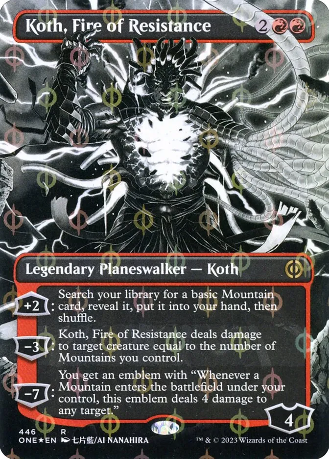 Koth, Fire of Resistance Front Face