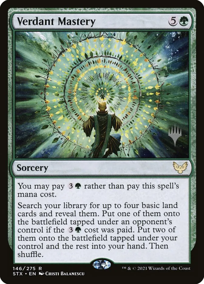 Verdant Mastery Front Face