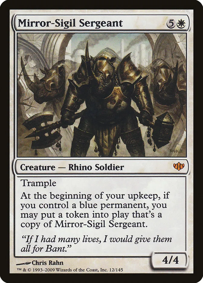Mirror-Sigil Sergeant Front Face