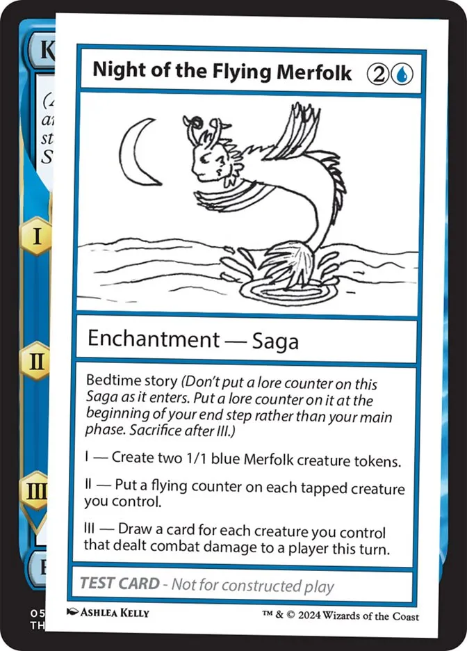 Night of the Flying Merfolk Front Face