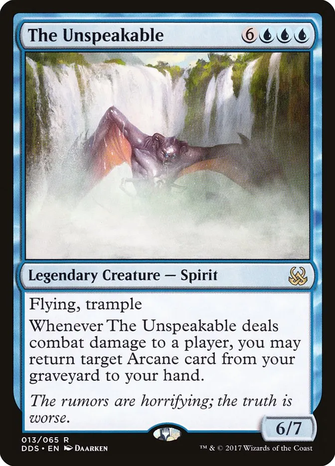 The Unspeakable Front Face