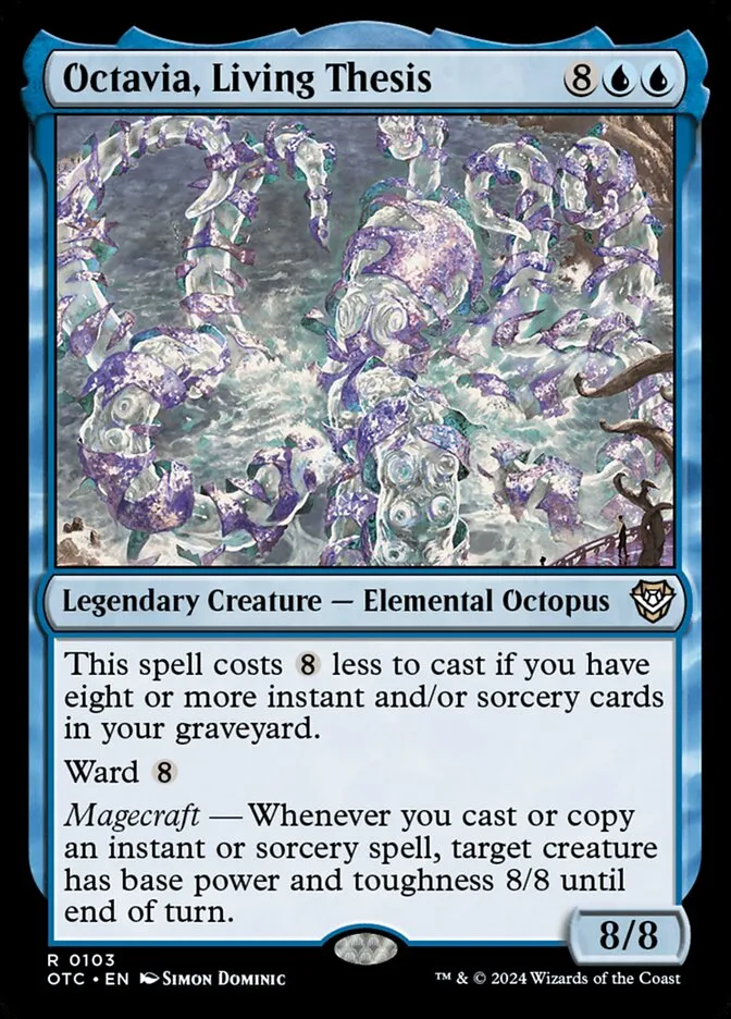Octavia, Living Thesis Front Face