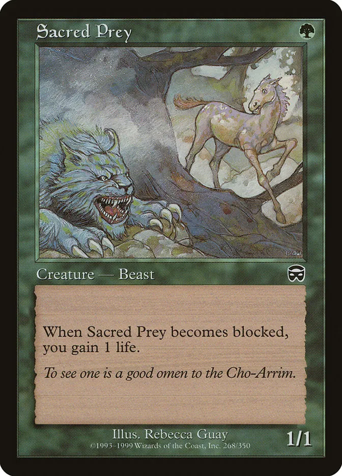 Sacred Prey Front Face