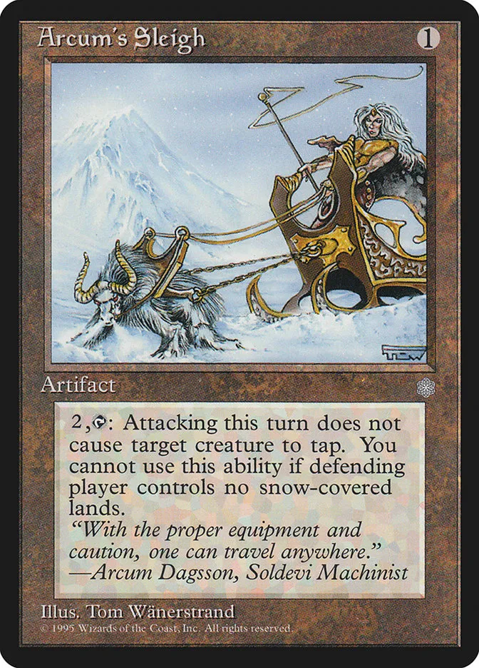 Arcum's Sleigh Front Face