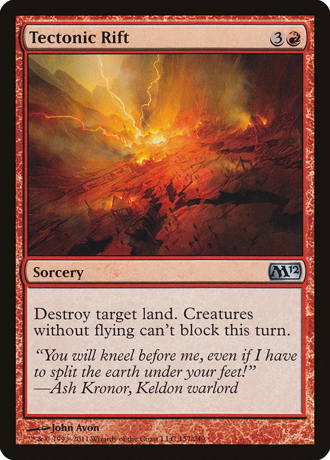 Tectonic Rift Front Face