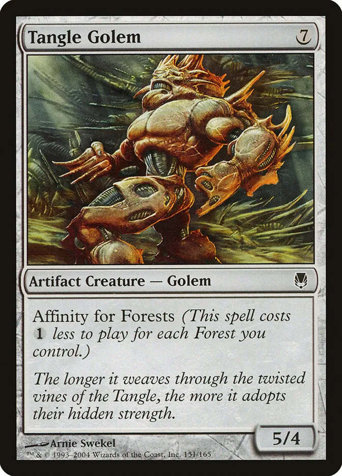 Tangle Golem Front Face