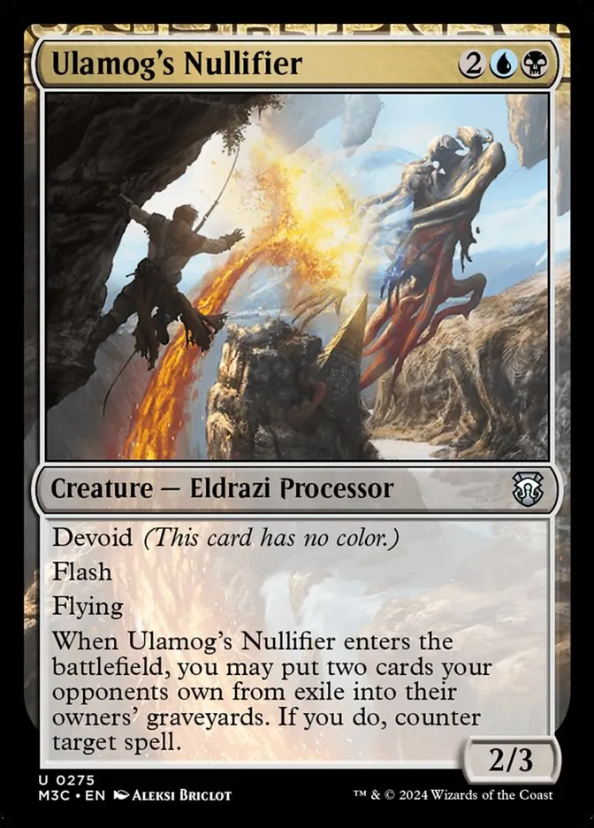 Ulamog's Nullifier Front Face