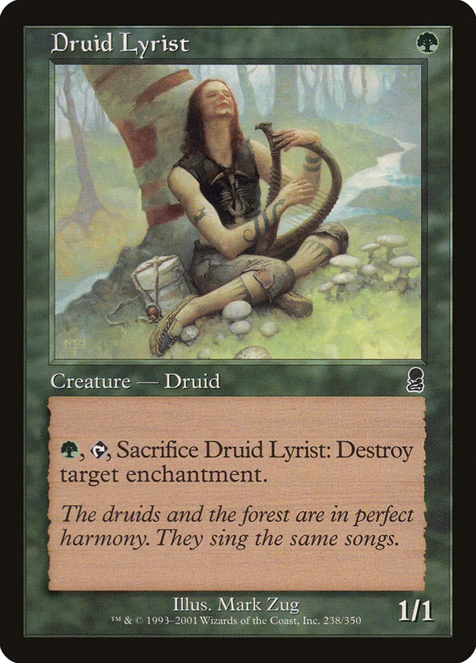 Druid Lyrist Front Face