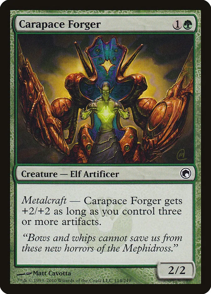 Carapace Forger Front Face