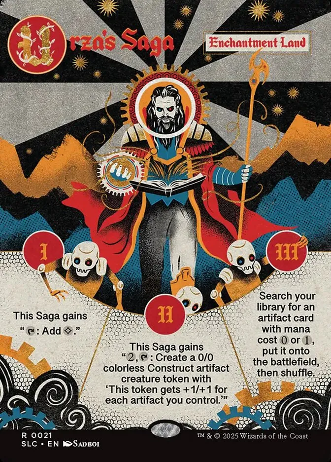 Urza's Saga Front Face