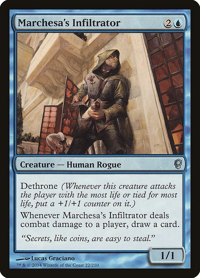 Marchesa's Infiltrator Front Face