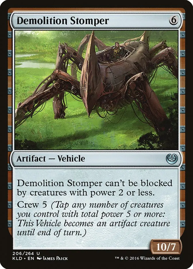 Demolition Stomper Front Face