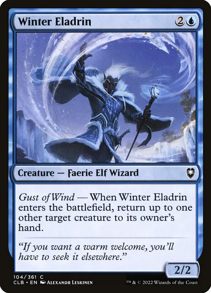 Winter Eladrin Front Face