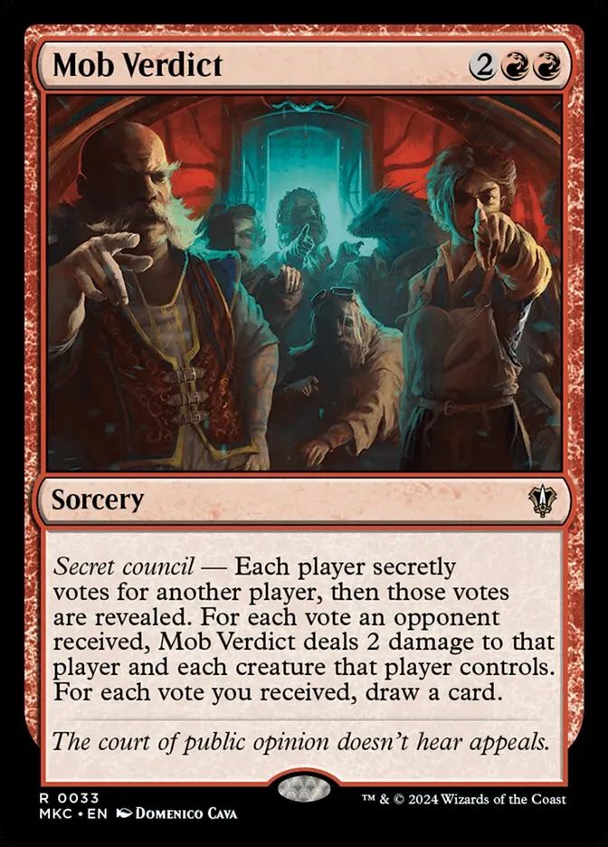 Mob Verdict Front Face
