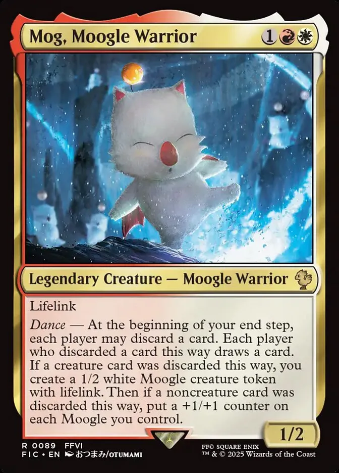 Mog, Moogle Warrior Front Face