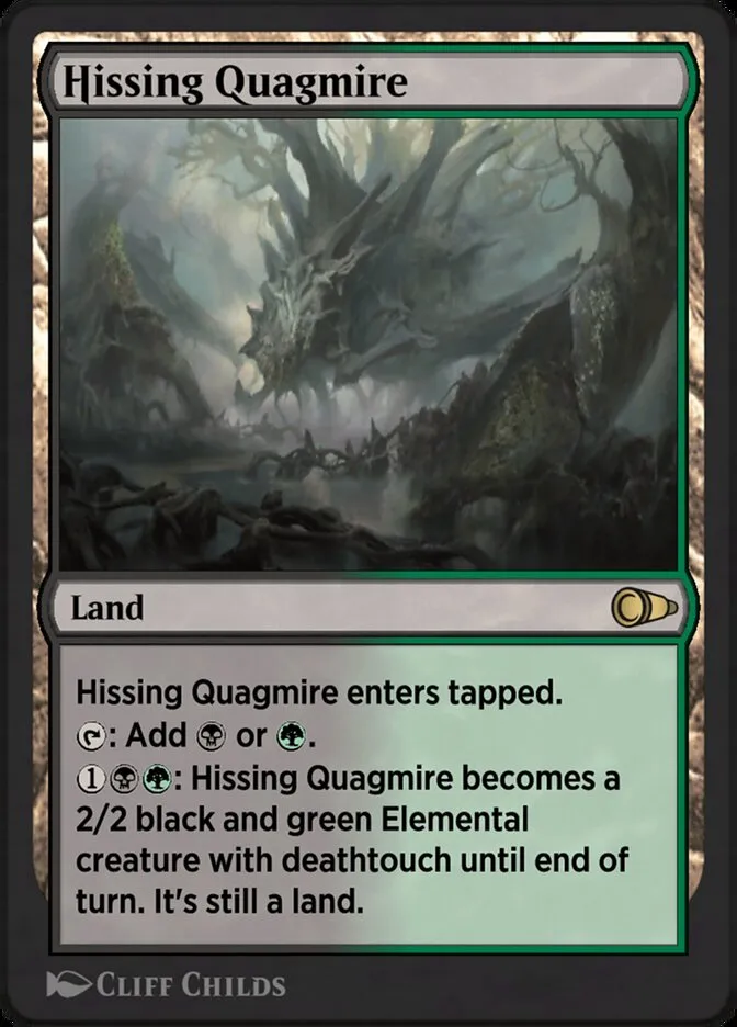 Hissing Quagmire Front Face