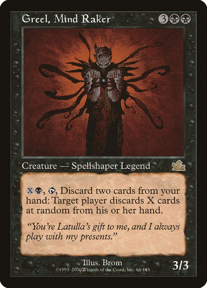 Greel, Mind Raker Front Face
