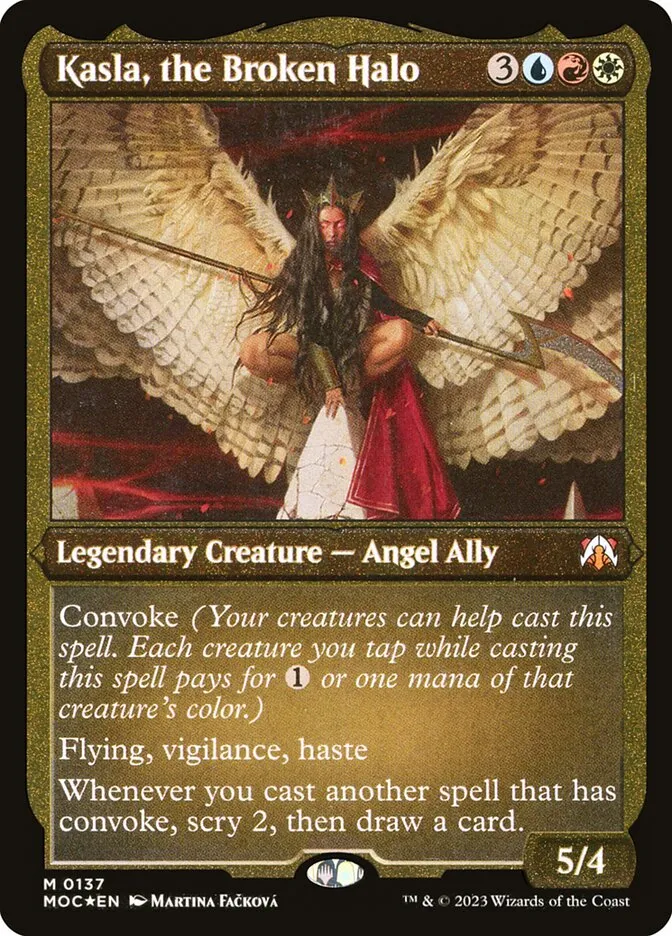 Kasla, the Broken Halo Front Face