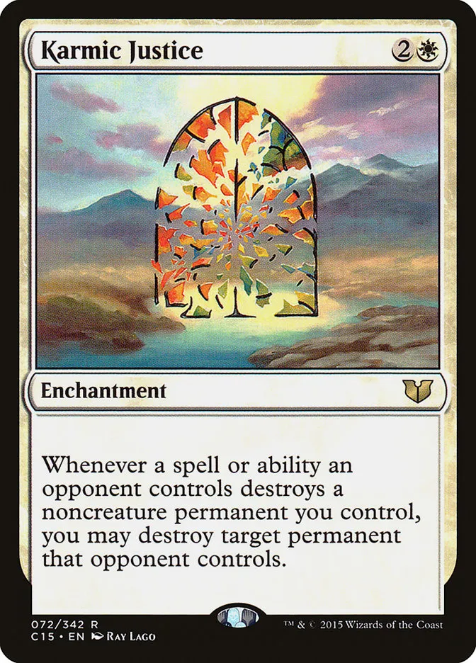 Karmic Justice Front Face