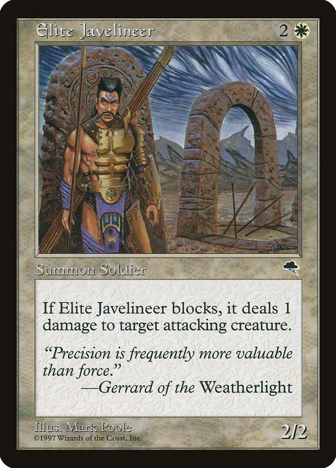 Elite Javelineer Front Face