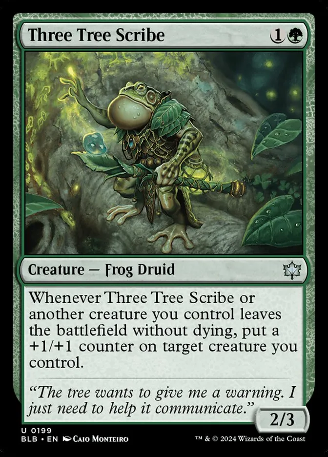 Three Tree Scribe Front Face