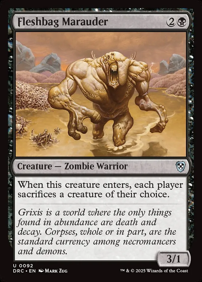 Fleshbag Marauder Front Face