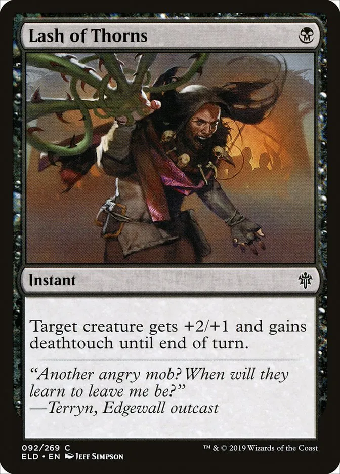 Lash of Thorns Front Face