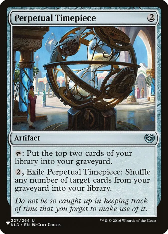 Perpetual Timepiece Front Face