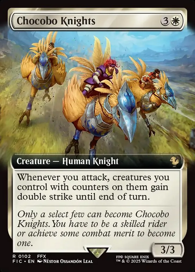 Chocobo Knights Front Face