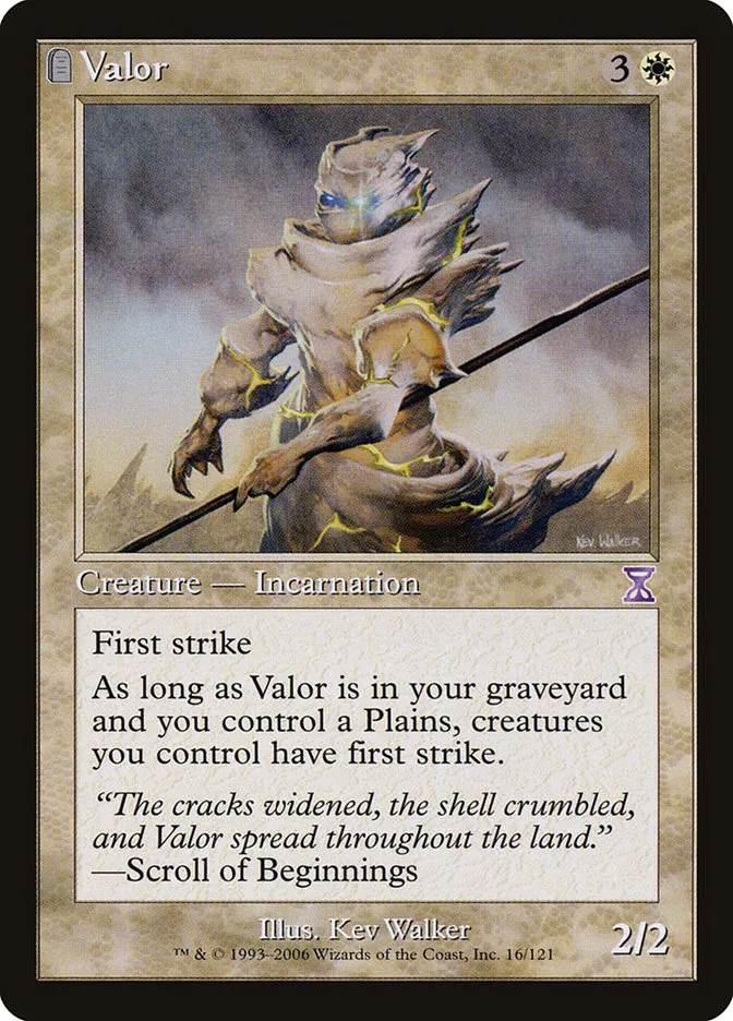 Valor Front Face