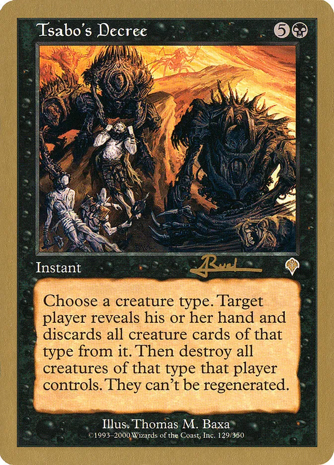 Tsabo's Decree Front Face