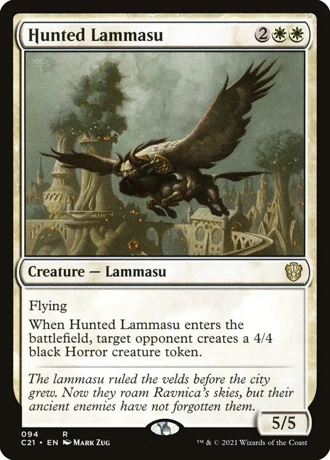 Hunted Lammasu Front Face