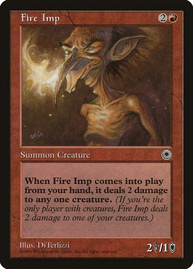 Fire Imp Front Face