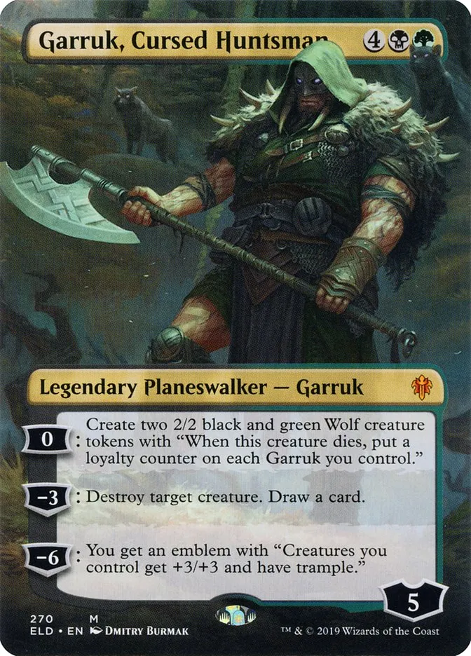 Garruk, Cursed Huntsman Front Face