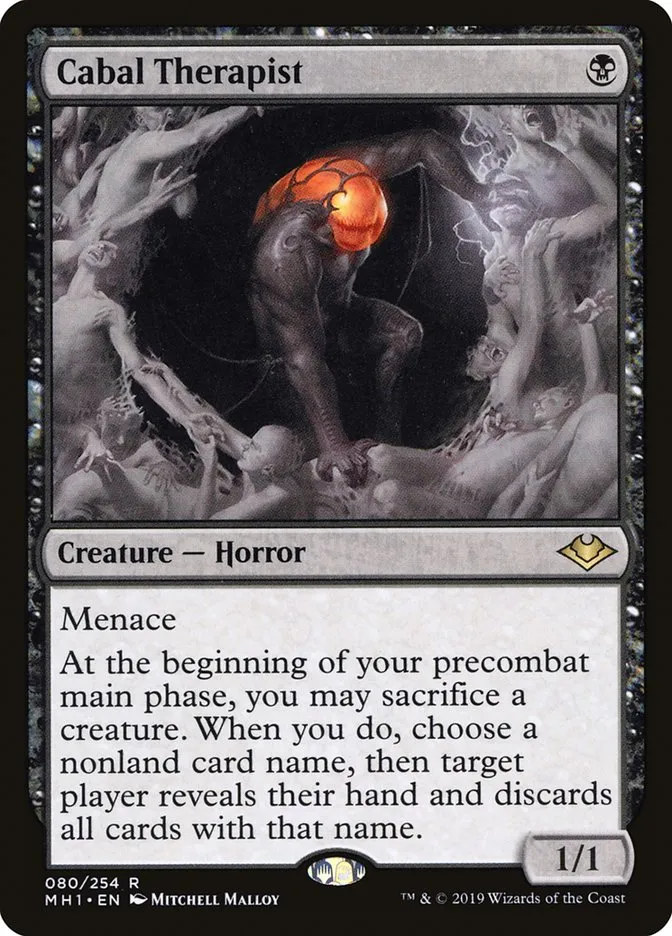 Cabal Therapist Front Face