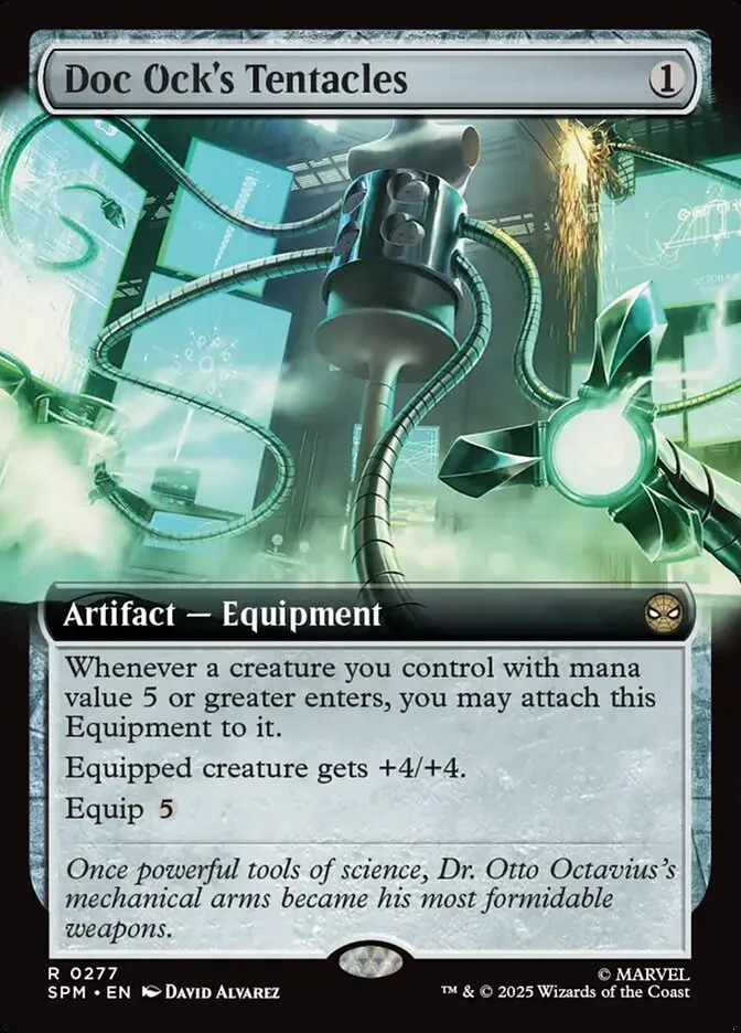 Doc Ock's Tentacles Front Face