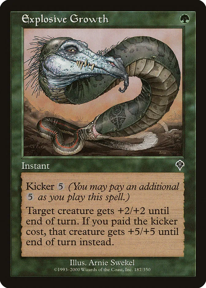 Explosive Growth Front Face