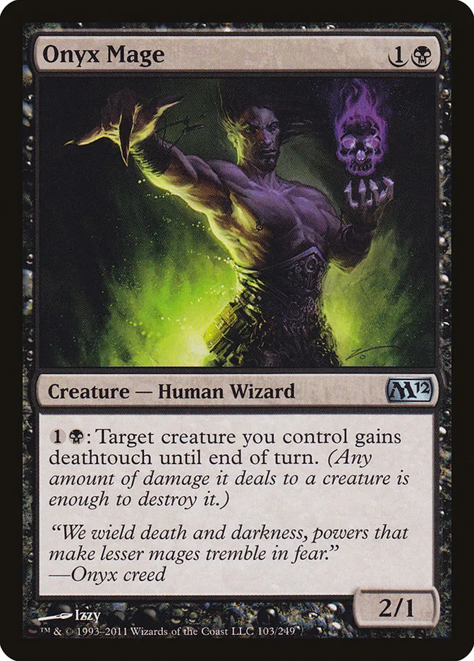Onyx Mage Front Face
