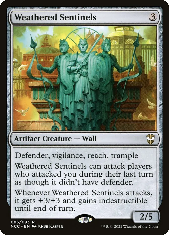 Weathered Sentinels Front Face