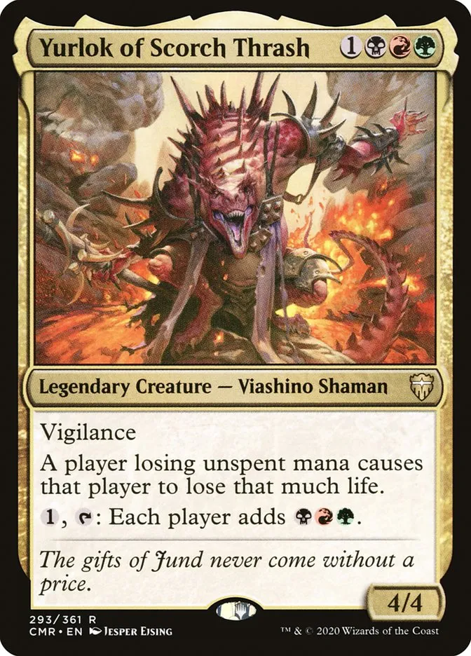 Yurlok of Scorch Thrash Front Face