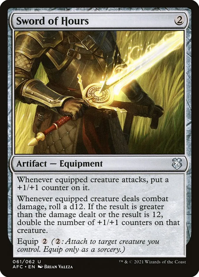 Sword of Hours Front Face