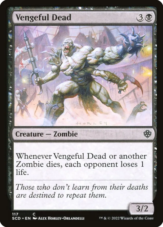 Vengeful Dead Front Face