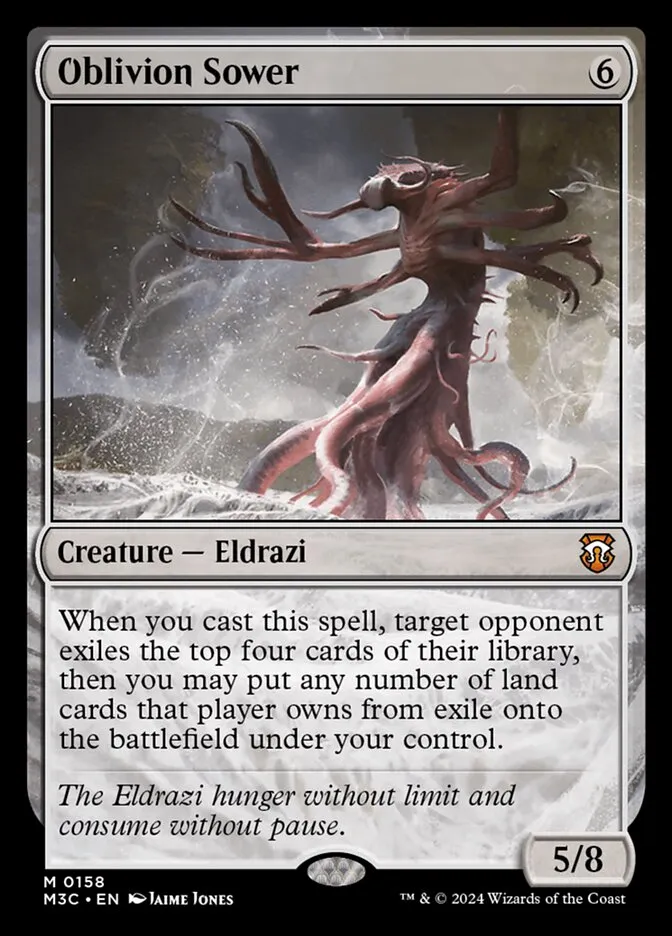 Oblivion Sower Front Face