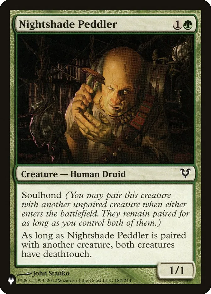 Nightshade Peddler Front Face
