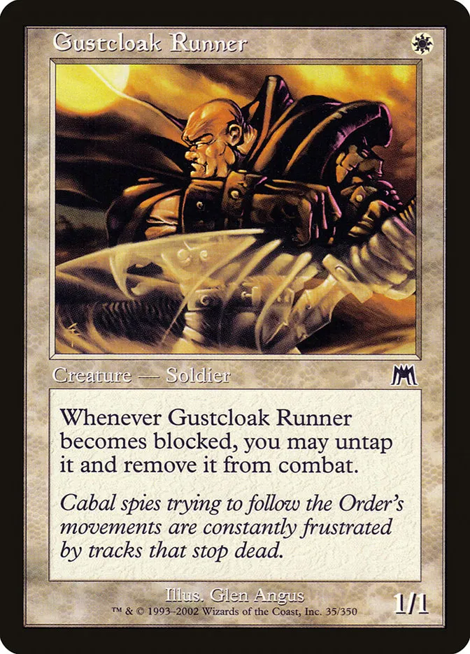 Gustcloak Runner Front Face