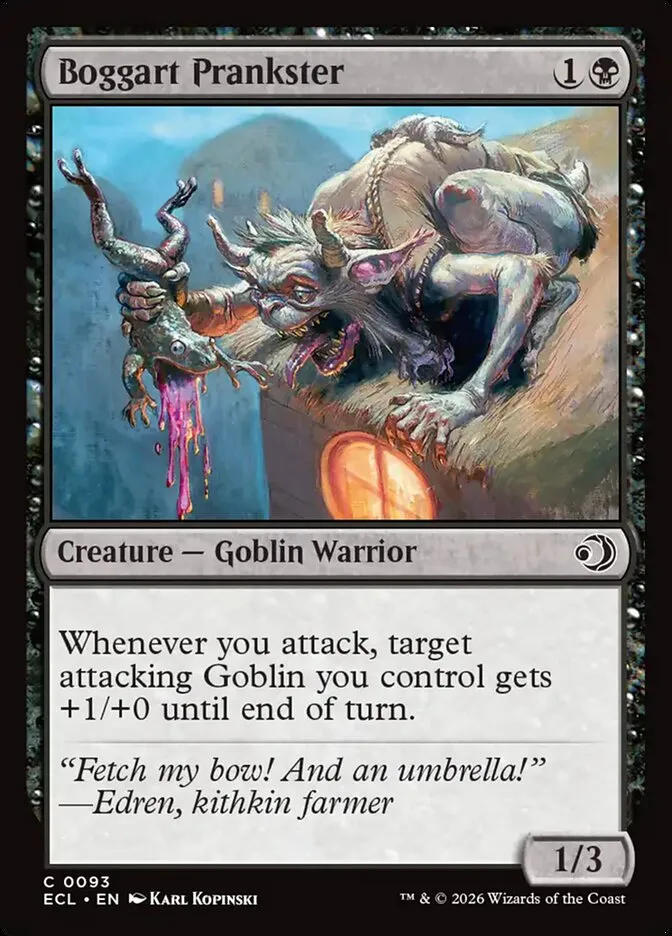 Boggart Prankster Front Face
