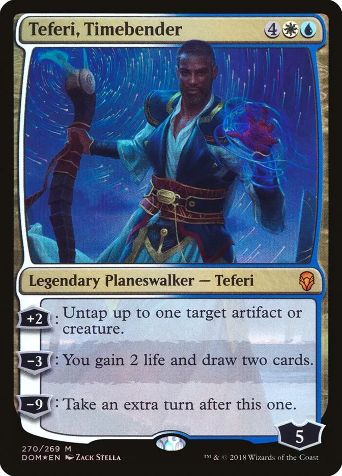 Teferi, Timebender Front Face