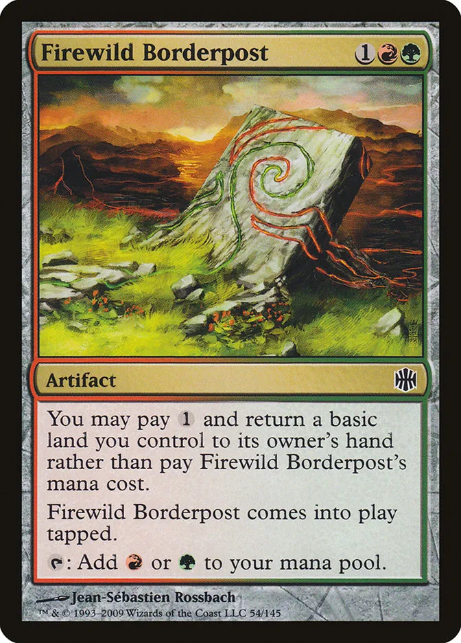 Firewild Borderpost Front Face